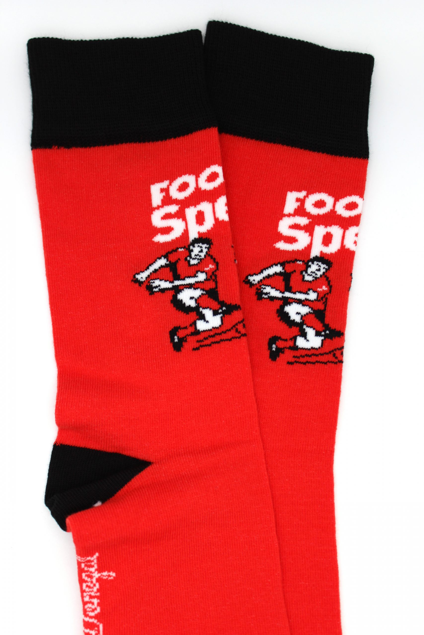 Football Special Logo Socks Red - Football Special